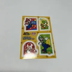スーパーマリオ サーティワンコラボ　オリジナルフレークシール　Nintendo