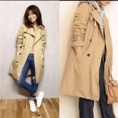 【定価4.2万】TODAYFUL トゥデイフル ジッパーライナー付トレンチコート