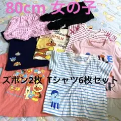 女の子 80cm Tシャツ パンツセット
