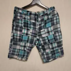 Dickies チェック柄ショートパンツ マルチカラー