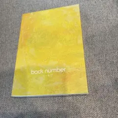 back number ユーモア 初回限定盤A