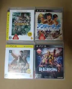 PS3 アンチャーテッド 3作セット デッドライジング2