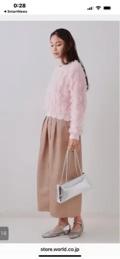 新品　OPAQUE.CLIP オイル調合皮ワイドデザインバッグ