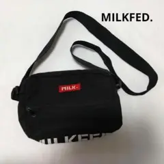 【MILKFED.】ミルクフェド ミニショルダーバッグ 黒 ブラック