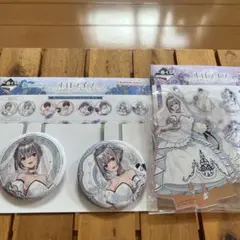 【新品未使用】一番くじ　ホロライブ　白銀ノエル　アクリルスタンド　缶バッジ