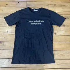 【ほぼ新品】メンズ 半袖Tシャツ 黒 ブラック Mサイズ シンプル