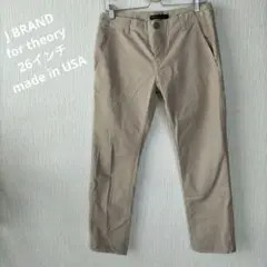 日本人　theory 26インチ チノパン made in USA