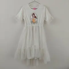 レア⭐コストコ Disney Princess ベル 半袖ワンピース 120cm