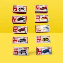 【ミニサイズ】トミカミニカーセット 飲料水 WANDA おまけ