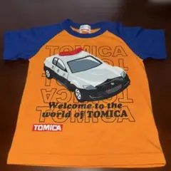 トミカ　Tシャツ　￼パトカー　100センチ　洗い替え