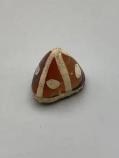 西アジア 古代模様板珠 エッチドカーネリアン 出土瑪瑙 西アジア 古代模様板珠 エッチドカーネリアン 出土瑪瑙
