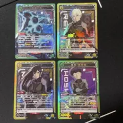ユニオンアリーナ　怪獣8号　SR 4枚　怪獣8号、レノ、ミナ、宗四郎
