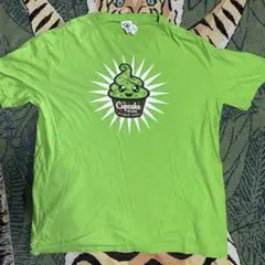 古着アメカジ海外輸入Cupcake Run Tシャツ XL グリーン