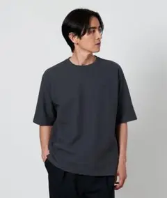 ラコステ Tシャツ　チャコール　BEAUTY&YOUTH 別注 TH121MJ