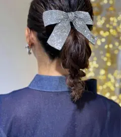 THE HANY Bijoux ハニービジュー　スパークルリボンバレッタ