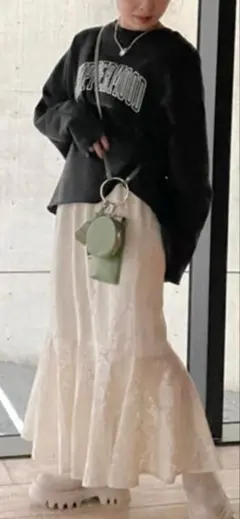 w closet レーシーマーメイドスカート