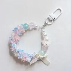 リースキーホルダー*織姫と彦星*