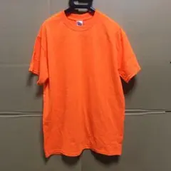 GILDANギルダン☆半袖無地Tシャツ☆ポケット無し☆ネオンオレンジ☆Mサイズ