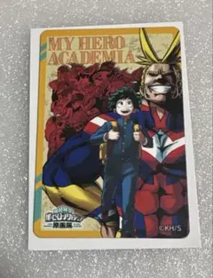 ヒロアカ　原画展　マグネットステッカー　オールマイト　緑谷 デク　八木