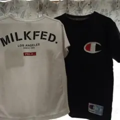 最終値下げ、MILKFED. Champion Tシャツ 2枚セット
