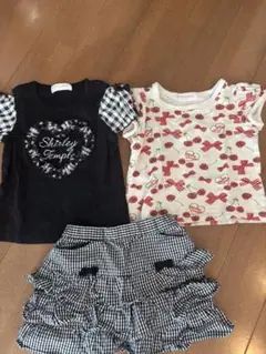 Shirley Temple ２点セット Tシャツ おまけBebeスカート