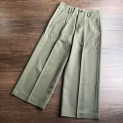 ユナイテッドアローズ　ウールパンツ　クロップドパンツ　美品　値下げ