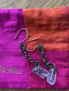 pippa small ピパスモール アクアマリン ピアス meu0026ro
