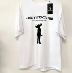 【新品】ジャミロクワイ　Tシャツ ホワイト 白　Mサイズ　Jamiroquai