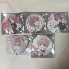 さとみくん 缶バッジ 5個セット すとぷり