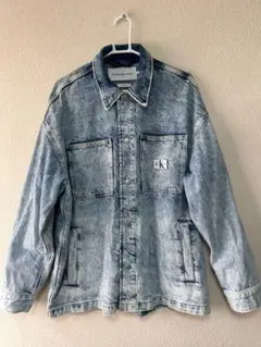 Calvin Klein Jeans デニムジャケットライトブルー