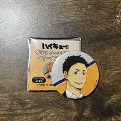 ハイキュー 澤村大地 オーケストラ グリッター缶バッジ
