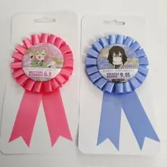 鬼滅の刃　誕生祭　ロゼット　甘露寺蜜璃　伊黒小芭内　2点セット