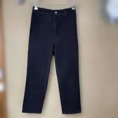 Utao ブラックストレートデニム