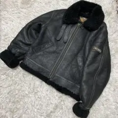 オールリアルムートン ライダースジャケット ヴィンテージ ハーレーダビッドソン
