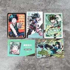 ‼️お盆セール‼️ 僕のヒーローアカデミア カード 緑谷出久
