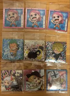 ワンピース 大海賊 シールウエハース 12弾 ルフィ サンジ ゾロ