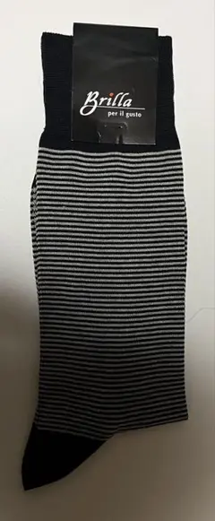 Brilla per il gustoミニボーダーソックス