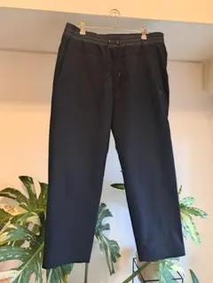美品 ナナミカ nanamica　W34　ワイドパンツ　ネイビーSUCF728