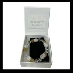 ⭐️新品⭐️ Snow White bracelet ブレスレット　収納袋 白 黄色