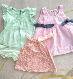 baby GAP branshes　ワンピース　セットアップ　セット 70