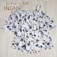 INGNI 花柄オフショルダー　Mサイズ/美品
