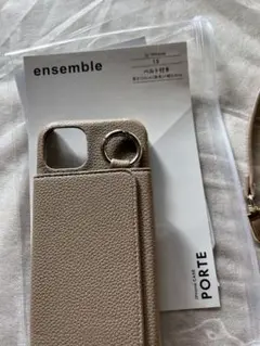 お値下げ中　《美品》PORTE iPhone13用ケース