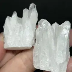 □風水　水晶　クラスター　2点　396□