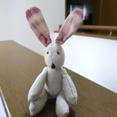 手作りウサギぬいぐるみ