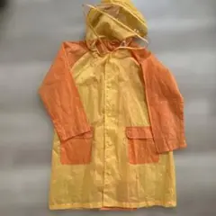 レインコート　雨具 イエロー　120