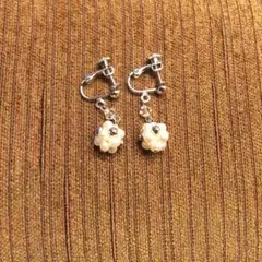 極美品✨淡水パール イヤリング ピアス 春 ss