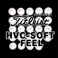 4※タイトリスト HVC-SOFT FEEL ロストボール24球