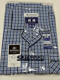 【新品】ROWAND 半袖パジャマ メンズ Mサイズ 綿100％