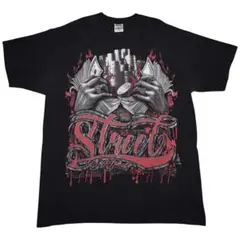 【USED】90-00's 4XL プリント Tシャツ