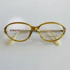 Christian Dior 正規品 オーストリア ヴィンテージ イエロー 眼鏡